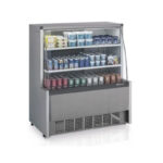 Vitrina de vidrio curvo Gelopar GPDA