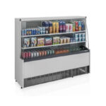 Vitrina de vidrio curvo Gelopar GPDA