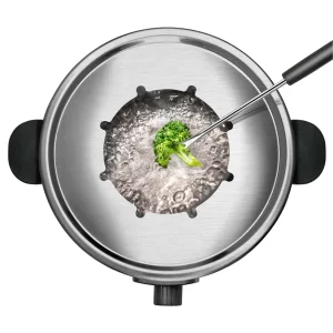 Olla de Fondue Taurus FF2 – 2 Litros, 1000W, 8 Pinchos, Acero Inoxidable - Imagen 3
